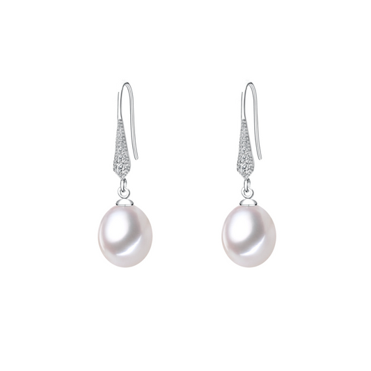 Lavada 925 Sterling Silver Pearl Earrings