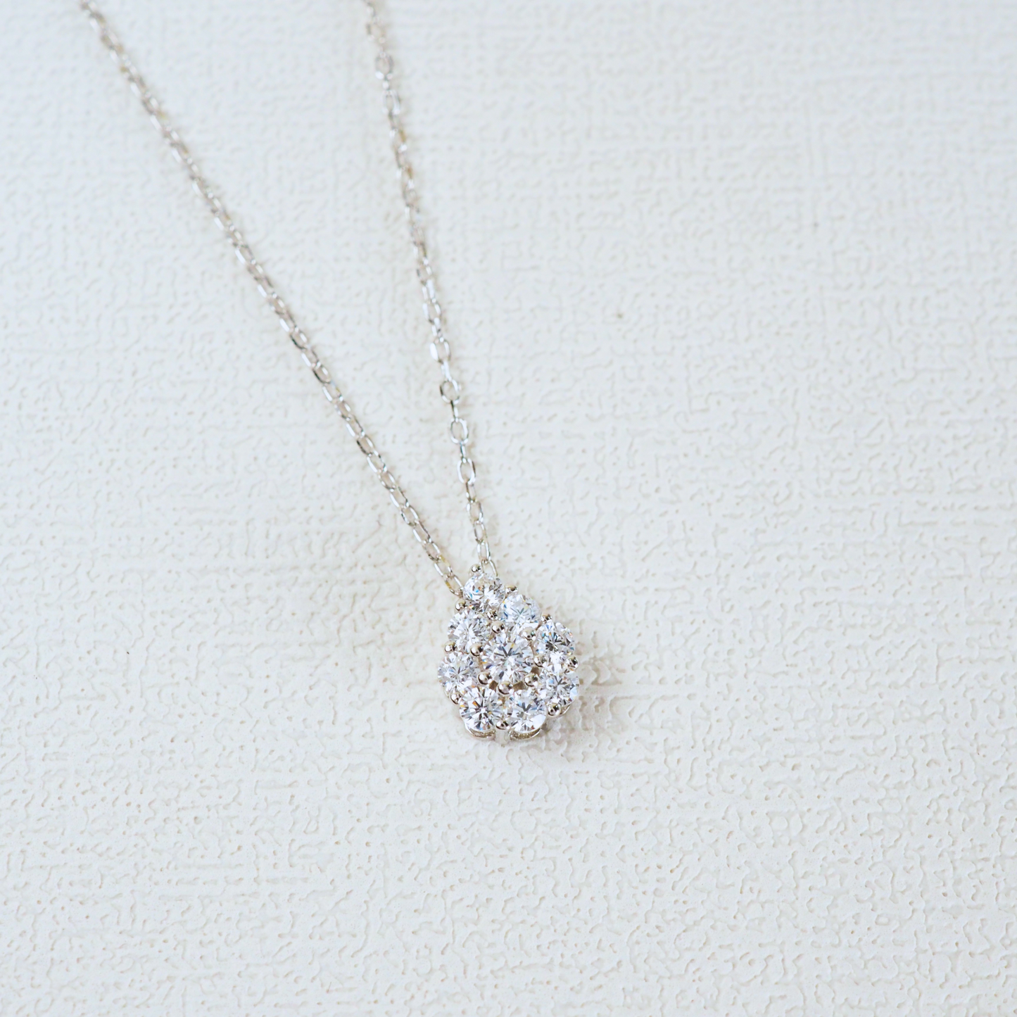 Raindrop 925 Sterling Silver Necklace