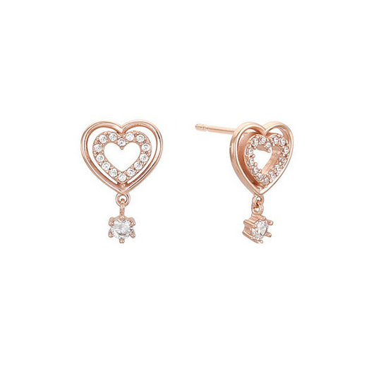 Amor 925 Sterling Silver Earrings