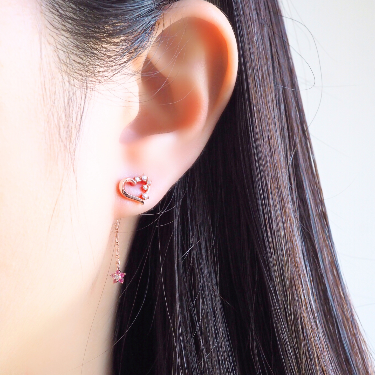 Pink Crush 925 Sterling Silver Earrings