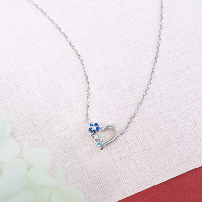 Blue Crush 925 Sterling Silver Necklace