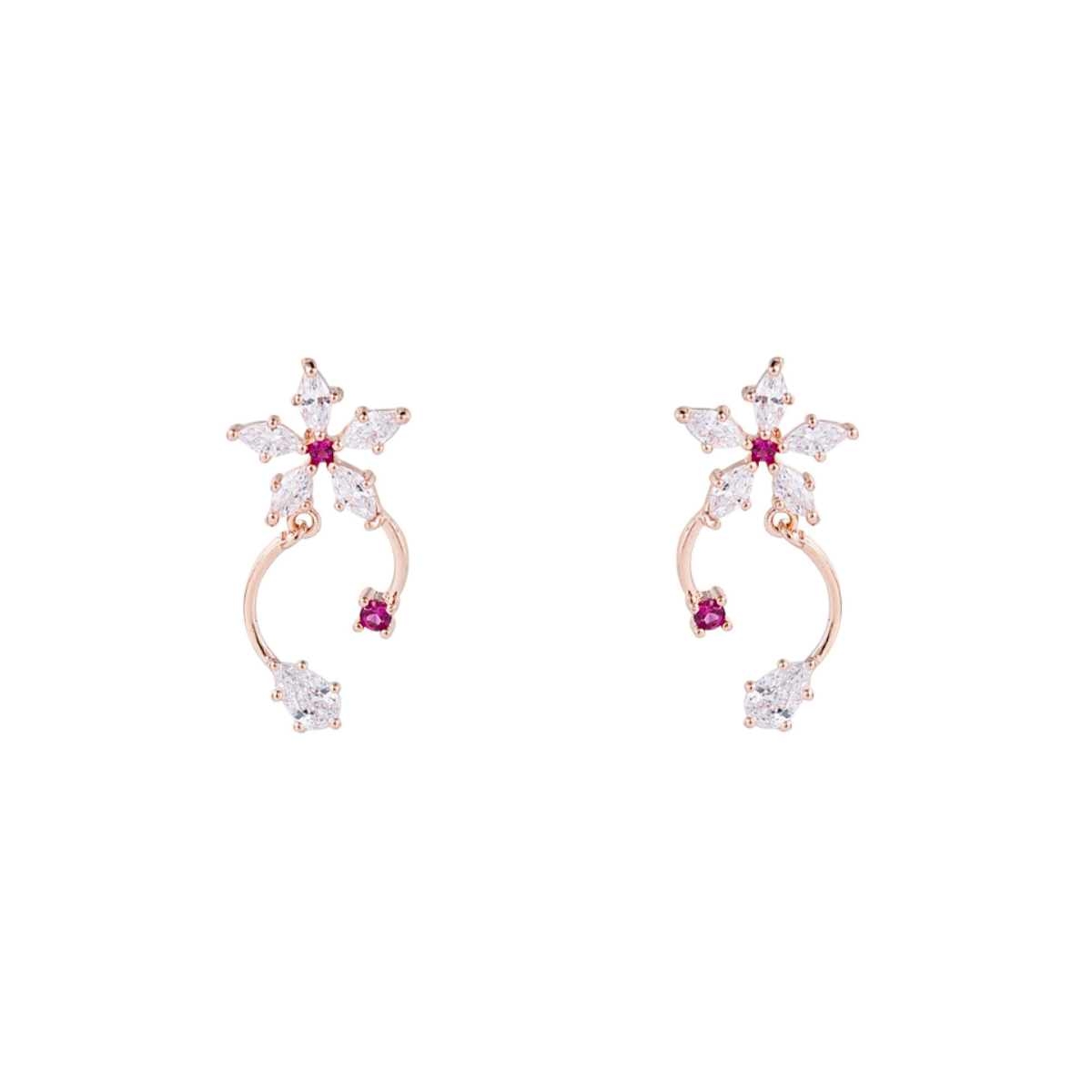 Blossom 925 Sterling Silver Earrings