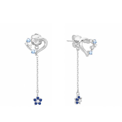 Blue Crush 925 Sterling Silver Earrings